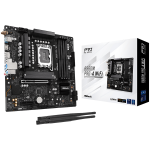 ASROCK MB Desktop B860M Pro-A Wi-Fi, S.1851, 4x DDR5, 1x PCIe 5.0 x16, 1x PCIe 4.0 x4, 1x Blazing M.2, 2x Hyper M.2, 4x SATA3, 2x USB-C, 5x USB 3.2, 6x USB 2.0, 1x RJ-45 2.5GB Lan, 802.11axe Wi-Fi 6E, BT 5.3 1x HDMI, 1x DP 1.4, mATX