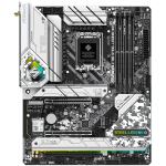 Дънна платка, ASROCK Z790 Steel Legend (S1700, 4x DDR5, 1x PCIe 5.0 x16, 1x PCIe 4.0 x16, 1x PCIe 3.0 x1, 4x Hyper M.2, 1x Blazing M.2, 8x SATA3, 2x USB-C, 16x USB 3.2, 5x USB 2.0, 1x RJ-45 2.5GB Lan, 802.11ax Wi-Fi 6E Module, 1x HDMI, 1x DP, ATX Дънна платка, ASROCK Z790 Steel Legend (S1700, 4x DDR5, 1x PCIe 5.0 x16, 1x PCIe 4.0 x16, 1x PCIe 3.0 x1, 4x Hyper M.2, 1x Blazing M.2, 8x SATA3, 2x USB-C, 16x USB 3.2, 5x USB 2.0, 1x RJ-45 2.5GB Lan, 802.11ax Wi-Fi 6E Module, 1x HDMI, 1x DP, ATX