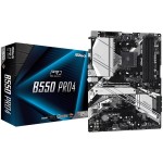 Дънна платка, ASROCK B550 PRO4 (AM4, B550, 4xDDR4, 1xPCIe 4.0x16, 1xPCIe 3.0x16, 2xPCIe 3.0x1,6xSATA,1x M.2 Gen4 x4, 1xM.2, 2xUSB3.2 Gen2, 6xUSB3.2 Gen1, HDMI, D-SUB, GLAN, ATX, Retail)