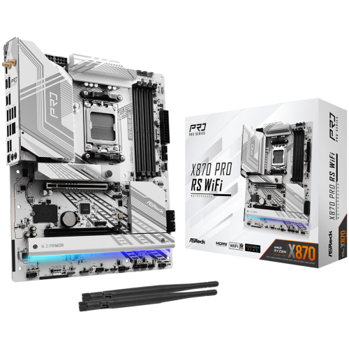 Дънна платка ASROCK X870 Pro RS Wifi ATX AM5 DDR5 Дънна платка ASROCK X870 Pro RS Wifi ATX AM5 DDR5