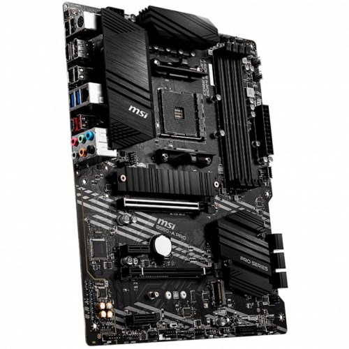 Дънна платка MSI B550-A PRO,ATX, Socket AM4,AMD B550 Chipset,4 DIMMs,Dual Channel DDR4 up to 4400+(OC)MHz Дънна платка MSI B550-A PRO,ATX, Socket AM4,AMD B550 Chipset,4 DIMMs,Dual Channel DDR4 up to 4400+(OC)MHz
