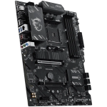MSI B550 GAMING, ATX, Socket AM4, 4x DDR4 Dual Channel up to 4866+(OC)MHz, 2x PCIe x16 slots, 2x M.2 slots, 2x USB 3.2 Gen 2 (1x Type-C), 2x USB 3.2 Gen 1, 4x USB 2.0, 1x HDMI, 1x DP, 1G LAN, 7.1 HD Audio, 3Y