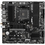 Дънна платка MSI B550M PRO-VDH WIFI,m-ATX,Socket AM4,AMD B550 Chipset,4 DIMMs,Dual Channel DDR4 up to 4400+(OC)MHz Дънна платка MSI B550M PRO-VDH WIFI,m-ATX,Socket AM4,AMD B550 Chipset,4 DIMMs,Dual Channel DDR4 up to 4400+(OC)MHz