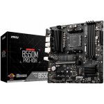 Дънна платка MSI B550M PRO-VDH,m-ATX,Socket AM4,AMD B550 Chipset,4 DIMMs,Dual Channel DDR4 up to 4400+(OC)MHz