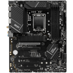MSI PRO B760-P WIFI DDR4, ATX, Socket 1700, Dual Channel DDR4 5333(OC)MHz, 2x PCIe x16 slots, 2x M.2 slots, 1x HDMI, 1x DP, 1x USB 3.2 Gen 2x2 Type-C, 3x USB 3.2 Gen 2, 4x USB 2.0, 7.1 HD Audio, 2.5Gbps LAN, WI-FI 6E, BT, 3Y MSI PRO B760-P WIFI DDR4, ATX, Socket 1700, Dual Channel DDR4 5333(OC)MHz, 2x PCIe x16 slots, 2x M.2 slots, 1x HDMI, 1x DP, 1x USB 3.2 Gen 2x2 Type-C, 3x USB 3.2 Gen 2, 4x USB 2.0, 7.1 HD Audio, 2.5Gbps LAN, WI-FI 6E, BT, 3Y
