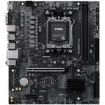MSI PRO B850M-E EVO, mATX, Socket AM5, 2x DDR5 Dual Channel up to 8200(OC)MHz, 1x PCIe x16 slot, 1x M.2 slot, 4x USB 5Gbps, 2x USB 2.0, HDMI, VGA, 7.1 HD Audio, 2.5G LAN, 3Y