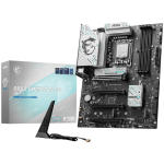 MSI PRO B860 GAMING PLUS WIFI, ATX, LGA 1851, 4x DDR5 Dual Channel DDR5 up to 8600(OC)MHz, 4x PCIe x16 slot, 3x M.2 slot, 4x USB 2.0, 2x USB 5Gbps, 2x USB 10Gbps, 1x USB 40Gbps Type-C, HDMI, DP, 7.1 HD Audio, 5G LAN, WiFi, BT, 3Y