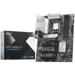 Дънна платка MSI PRO B860-P, ATX, LGA 1851, 4x DDR5 Dual Channel DDR5 up to 8600(OC)MHz
