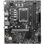 MSI PRO H610M-E DDR4, Micro-ATX, Socket 1700, Dual Channel DDR4 3200(OC)MHz, 1x PCIe x16 slots, 1x M.2 slots, 1x HDMI, 1 x VGA, 2x USB 3.2 Gen 1, 4x USB 2.0, 3Y MSI PRO H610M-E DDR4, Micro-ATX, Socket 1700, Dual Channel DDR4 3200(OC)MHz, 1x PCIe x16 slots, 1x M.2 slots, 1x HDMI, 1 x VGA, 2x USB 3.2 Gen 1, 4x USB 2.0, 3Y