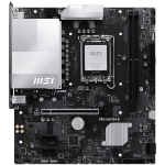 Дънна платка MSI PRO H810M-B, mATX, LGA 1851, 2x DDR5 up to 6400MHz, 1x PCIe x16 slot, 1x M.2 slot