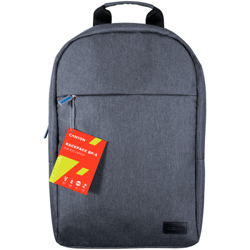 Раница за лаптоп CANYON bag BP-4 Slim 12L Gray Раница за лаптоп CANYON bag BP-4 Slim 12L Gray