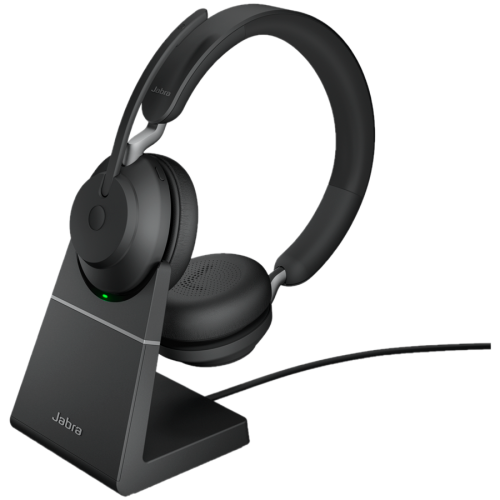 Слушалки JABRA EVOLVE2 65, Link380c UC Stereo Stand Black, 26599-989-889 Слушалки JABRA EVOLVE2 65, Link380c UC Stereo Stand Black, 26599-989-889