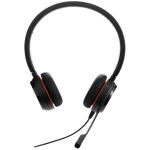 Слушалки JABRA Evolve 20, Stereo MS, USB C/A adapter