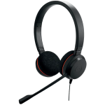 Слушалки JABRA Evolve 20, Stereo UC, USB C/A adapter