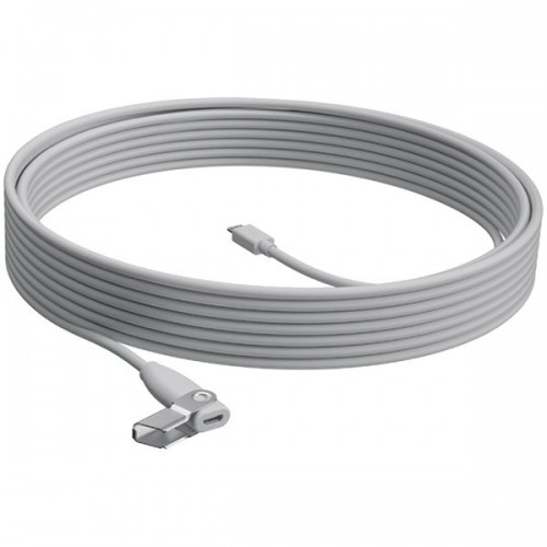 Кабел LOGITECH EXTENTION CABLE for Rally Mic Pod WHITE 10M - WW