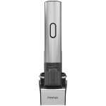 Смарт отварачка за вино Prestigio Garda, simple operation with 2 buttons, aerator, vacuum stopper preserver, foil cutter, opens up to 50 bottles wihout recharging, premium design, 500mAh battery