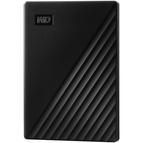 Външен хард HDD External WD My Passport (1TB, USB 3.2) Black, WDBYVG0010BBK-WESN
