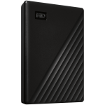 Външен хард HDD External WD My Passport (1TB, USB 3.2) Black, WDBYVG0010BBK-WESN