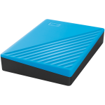 Външен хард HDD External WD My Passport (4TB, USB 3.2) Blue, WDBPKJ0040BBL-WESN