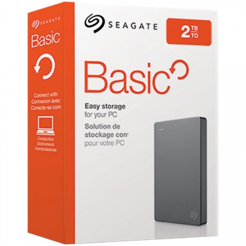 Външен хард SEAGATE HDD External Basic (2.5'/2TB/USB 3.0) STJL2000400