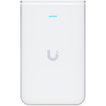 UBIQUITI In-Wall HD; WiFi 5; 6 spatial streams; 90 m² (1,000 ft²) coverage; 200+ connected devices; Powered using PoE/PoE+; (4) GbE ports with (1) PoE output; GbE uplink.