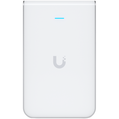 UBIQUITI In-Wall HD; WiFi 5; 6 spatial streams; 90 m² (1,000 ft²) coverage; 200+ connected devices; Powered using PoE/PoE+; (4) GbE ports with (1) PoE output; GbE uplink. UBIQUITI In-Wall HD; WiFi 5; 6 spatial streams; 90 m² (1,000 ft²) coverage; 200+ connected devices; Powered using PoE/PoE+; (4) GbE ports with (1) PoE output; GbE uplink.