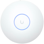 Точка за достъп Ubiquiti UniFi U7-LR Long-Range Compact, ceiling-mount WiFi 7 AP with 5 spatial streams and extended signal range