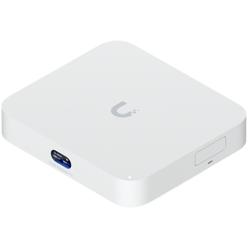Ubiquiti UCG-MAX-EU Compact 2.5G Cloud Gateway with 30+ UniFi device / 300+ client support, 1.5 Gbps IPS routing, and selectable NVR storage, 1.5 Gbps routing with IDS/IPS, 512 GB NVMe SSD storage for NVR Ubiquiti UCG-MAX-EU Compact 2.5G Cloud Gateway with 30+ UniFi device / 300+ client support, 1.5 Gbps IPS routing, and selectable NVR storage, 1.5 Gbps routing with IDS/IPS, 512 GB NVMe SSD storage for NVR