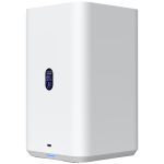 Мрежови диск Ubiquiti UniFi  UNAS-2-W-EU NAS with (2) 3.5inch HDD bays, 2.5 GbE networking, USB-C connectivity, and an included PoE++ adapter