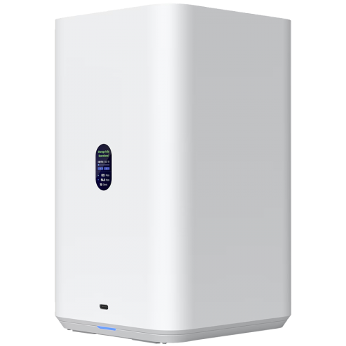 Мрежови диск Ubiquiti UniFi UNAS-2-W-EU NAS with (2) 3.5inch HDD bays, 2.5 GbE networking, USB-C connectivity, and an included PoE++ adapter Мрежови диск Ubiquiti UniFi UNAS-2-W-EU NAS with (2) 3.5inch HDD bays, 2.5 GbE networking, USB-C connectivity, and an included PoE++ adapter