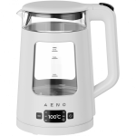 Чайник AENO Electric Kettle EK6: 1850-2200W, 2L, Strix, Square-shaped body, Transparent lid, High Resistant Glass, LED-Illumination Чайник AENO Electric Kettle EK6: 1850-2200W, 2L, Strix, Square-shaped body, Transparent lid, High Resistant Glass, LED-Illumination