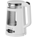 Чайник AENO Electric Kettle EK6: 1850-2200W, 2L, Strix, Square-shaped body, Transparent lid, High Resistant Glass, LED-Illumination Чайник AENO Electric Kettle EK6: 1850-2200W, 2L, Strix, Square-shaped body, Transparent lid, High Resistant Glass, LED-Illumination