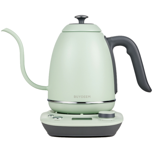 Кана BUYDEEM Electric Gooseneck Coffee Kettle, model K821, color Cozy Greenish EU, K821-CG/EU Кана BUYDEEM Electric Gooseneck Coffee Kettle, model K821, color Cozy Greenish EU, K821-CG/EU