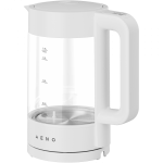 Кана Electric Kettle, white, 220-240V, 1850-2200W, 1.7L, Keep warm 30 min, 40,60,80,90,100, console in Handle Кана Electric Kettle, white, 220-240V, 1850-2200W, 1.7L, Keep warm 30 min, 40,60,80,90,100, console in Handle