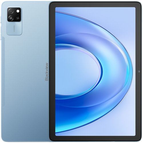 Таблет Blackview Tab 60 Pro LTE 4GB/128GB, 10.1-inch HD+ 800x1280 IPS LCD, Octa-core T606 1.6GHz, 5MP Front/8MP Back Camera, Battery 7000mAh, NO Charging USB Type-C, Android 14, SD card slot, Blue