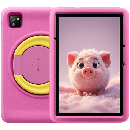 Таблет Blackview Tab A6 Kids WiFi 10.1-inch Octa-core 1.8GHz 4GB/128GB 5100mAh NO Charger 5MP Front/8MP Rear camera Android 14 Rose Pink