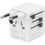 Адаптер CANYON Travel Adapter OnTour 20 EU/UK/US/AUS 20W White Адаптер CANYON Travel Adapter OnTour 20 EU/UK/US/AUS 20W White