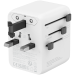 Адаптер CANYON Travel Adapter OnTour 70 EU/UK/US/AUS 70W White Адаптер CANYON Travel Adapter OnTour 70 EU/UK/US/AUS 70W White