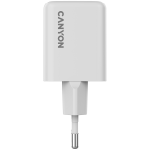 Зарядно CANYON charger CU35CC GaN 35W 2xPD EU White Зарядно CANYON charger CU35CC GaN 35W 2xPD EU White