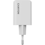 CANYON charger CU45AC GaN 45W 1xPD 1xQC EU White CANYON charger CU45AC GaN 45W 1xPD 1xQC EU White
