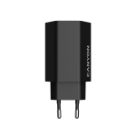 Зарядно CANYON charger HEXAGON 65 GaN 65W 2xPD 1xQC EU Black Зарядно CANYON charger HEXAGON 65 GaN 65W 2xPD 1xQC EU Black