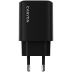 Зарядно за телефон CANYON charger OnCharge 200 20W 1xPD 1xQC EU Black