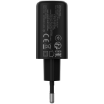 Зарядно за телефон CANYON charger OnCharge 200 20W 1xPD 1xQC EU Black