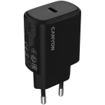 Зарядно CANYON charger OnCharge 200 20W 1xPD EU Black