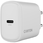 Зарядно CANYON charger OnCharge 200 20W 1xPD EU White Зарядно CANYON charger OnCharge 200 20W 1xPD EU White