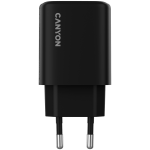 Зарядно CANYON charger OnCharge 250 25W 1xPD 1xQC EU Black