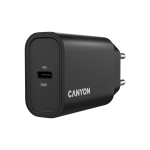 Зарядно CANYON charger OnCharge 30CL Max Power 30W 1xPD EU Black