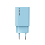 Адаптер Canyon, PD 30W Travel Charger EU standard, Output: 5V3A, 9V3A, 15V2A, Max Power 30W, Blue