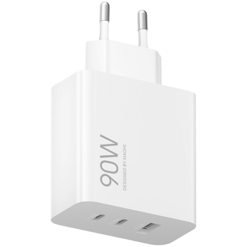 Захранващ адаптер Xiaomi 90W HyperCharge Power Adapter (3-Port) EU, BHR087MEU
