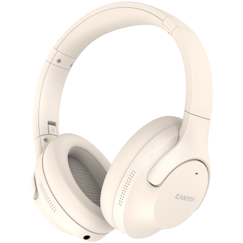 Слушалки CANYON headset OnRiff 10 ANC Beige, CNS-CBTHS10BG Слушалки CANYON headset OnRiff 10 ANC Beige, CNS-CBTHS10BG